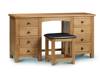 Land Of Beds Soho Twin Pedestal Dressing Table1