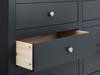 Land Of Beds Farrow Anthracite 6 Drawer Standard Chest of Drawers4