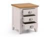 Land Of Beds Finchley 3 Drawer Bedside Table2