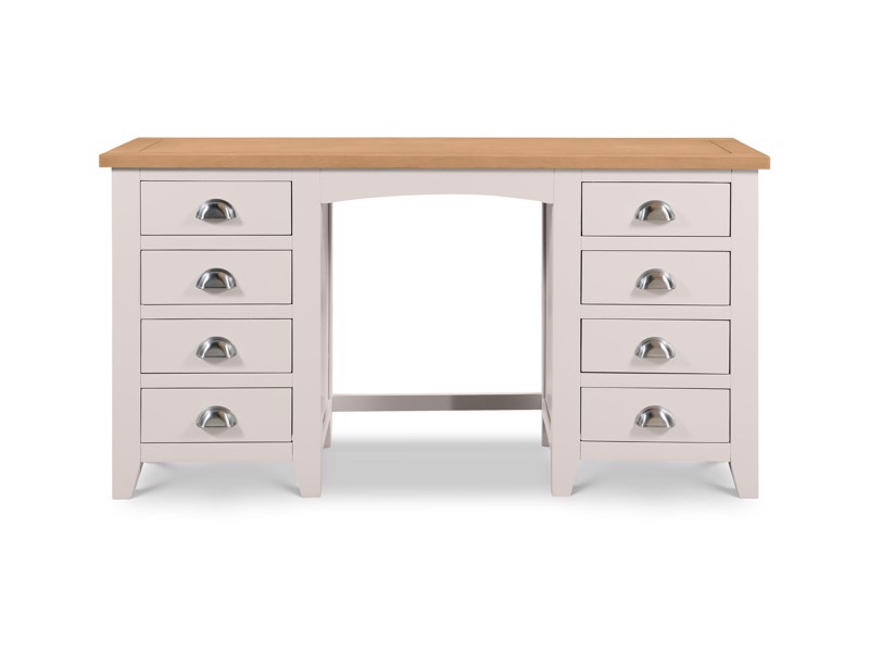 Land Of Beds Finchley Twin Pedestal Dressing Table2