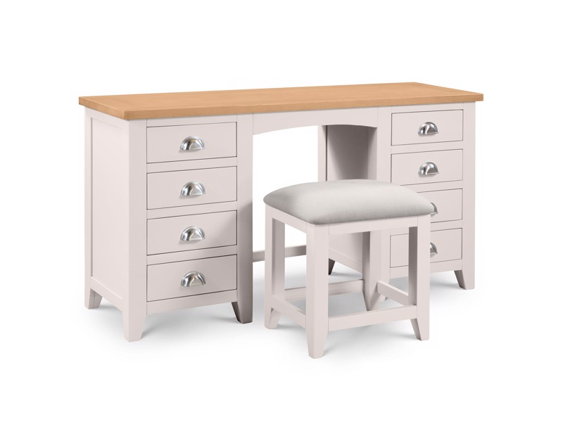 Land Of Beds Finchley Twin Pedestal Dressing Table4