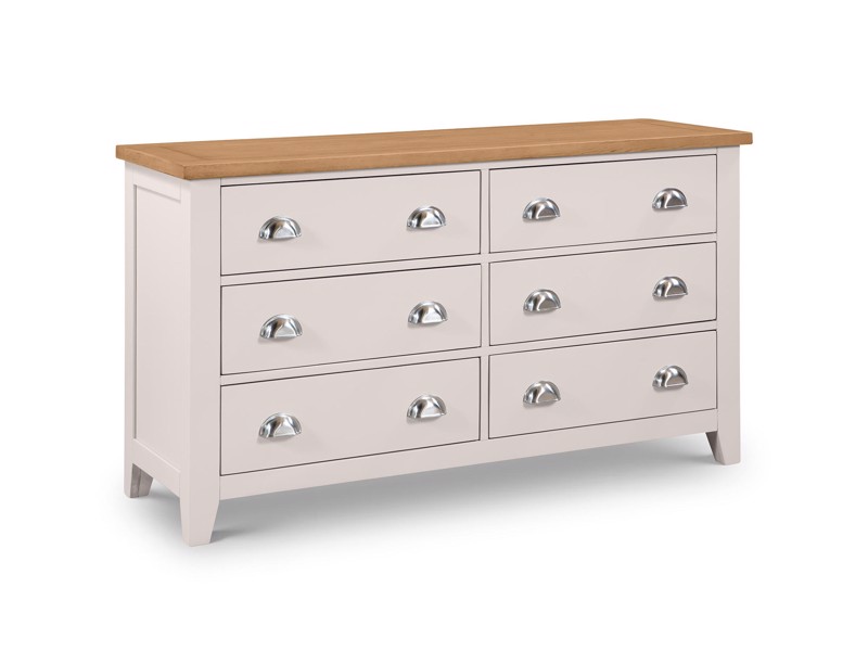 Land Of Beds Finchley Twin Pedestal Dressing Table2