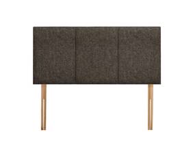 Highgrove Beds Small Single Size - CLEARANCE STOCK - Tweed Chestnut Huxley Headboard1
