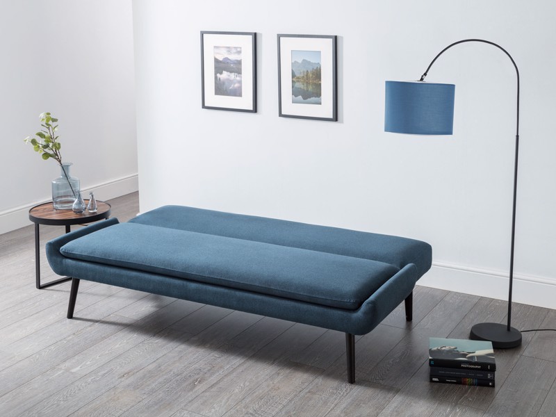 Land Of Beds Sefton Blue Sofa Bed2