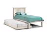 Land Of Beds Leyton White Wooden Guest Bed1