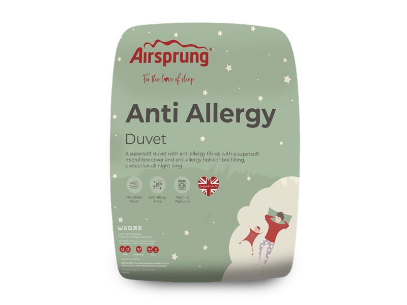 Airsprung Anti Allergy 13.5 Tog Duvet1