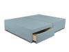Sleepeezee Double Size – CLEARANCE STOCK – Weave Teal Ashford Deluxe Bed Base1