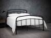 Land Of Beds Clara Black Metal King Size Bed Frame1