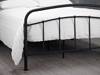 Land Of Beds Clara Black Metal King Size Bed Frame2