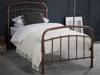 Land Of Beds Clara Copper Metal Single Bed Frame1