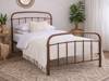 Land Of Beds Clara Copper Metal King Size Bed Frame1