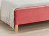 Land Of Beds Josie Coral Fabric Bed Frame5