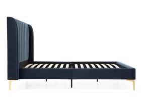 Land Of Beds Vienna Ink Fabric Bed Frame6