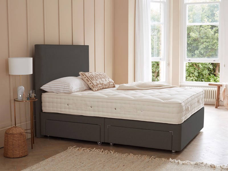 Hypnos Special Buy Orthos Support 6 Inc Headboard and Divan Bed1