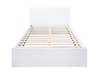 Land Of Beds Sintra White Wooden Bed Frame3