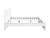 Land Of Beds Sintra White Wooden Bed Frame4