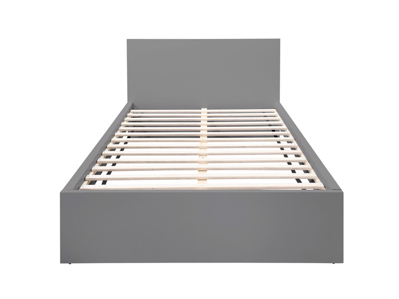 Land Of Beds Sintra Grey Wooden Bed Frame3