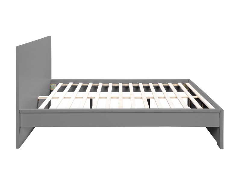 Land Of Beds Sintra Grey Wooden Bed Frame4