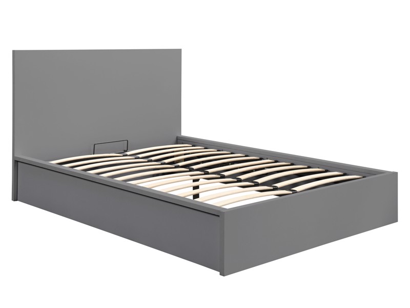 Land Of Beds Sintra Grey Wooden Ottoman Bed3