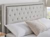 Land Of Beds Carina Natural Fabric Bed Frame2