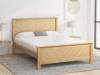 Land Of Beds Reynolds Oak Wooden Bed Frame1