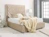 Land Of Beds Reeva Fabric Double Bed Frame1