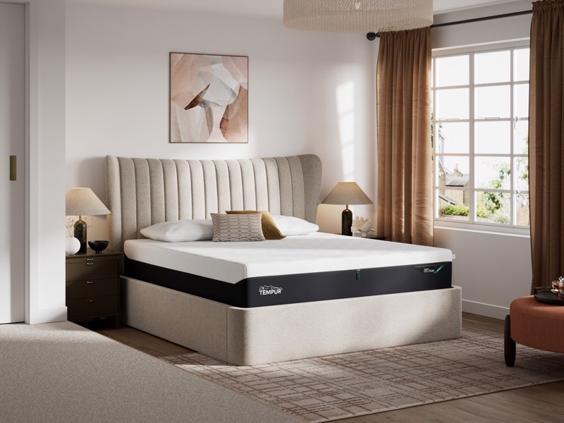 Tempur Horton Fabric King Size Ottoman Bed1
