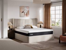 Tempur Horton Fabric King Size Ottoman Bed1