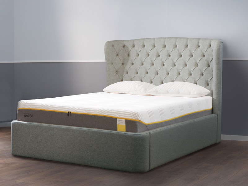 Tempur Holcot Fabric King Size Ottoman Bed1