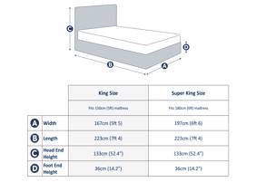Tempur Holcot Fabric Ottoman Bed7
