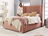 Land Of Beds Freya Fabric Super King Size Bed Frame2