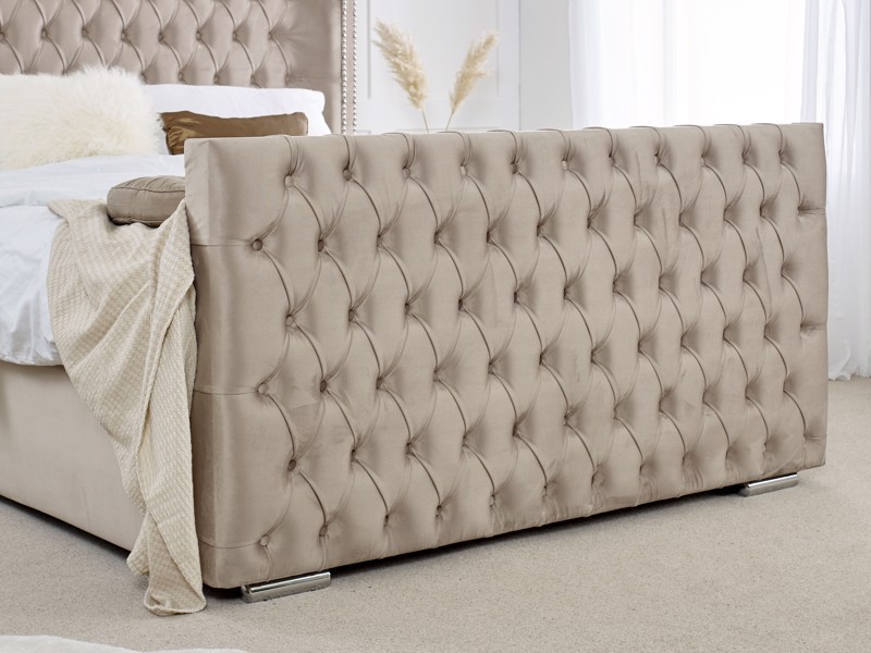 Land Of Beds Eve Fabric Bed Frame3