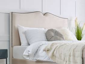 Land Of Beds Orla Fabric Bed Frame3