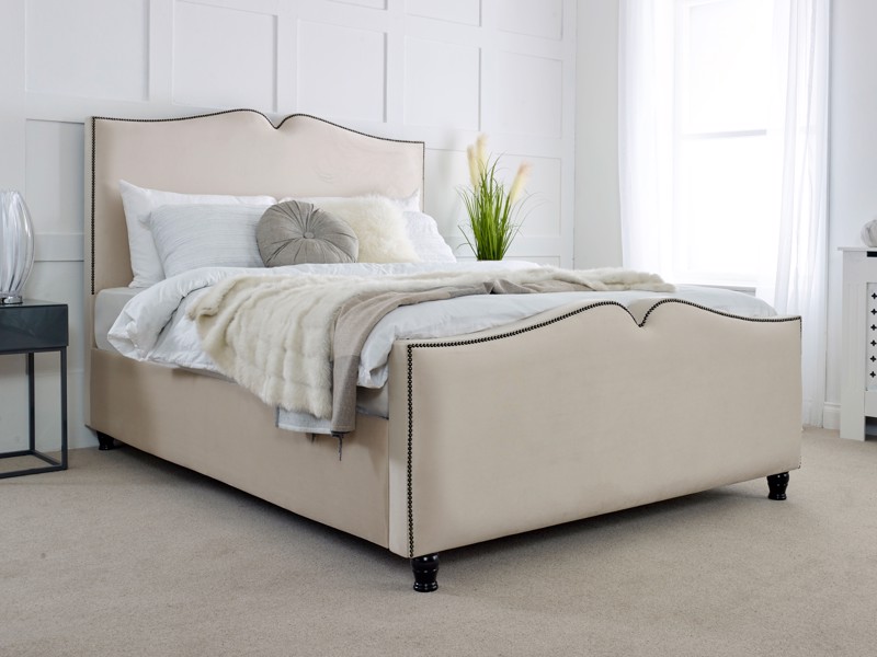 Land Of Beds Orla Fabric Bed Frame1