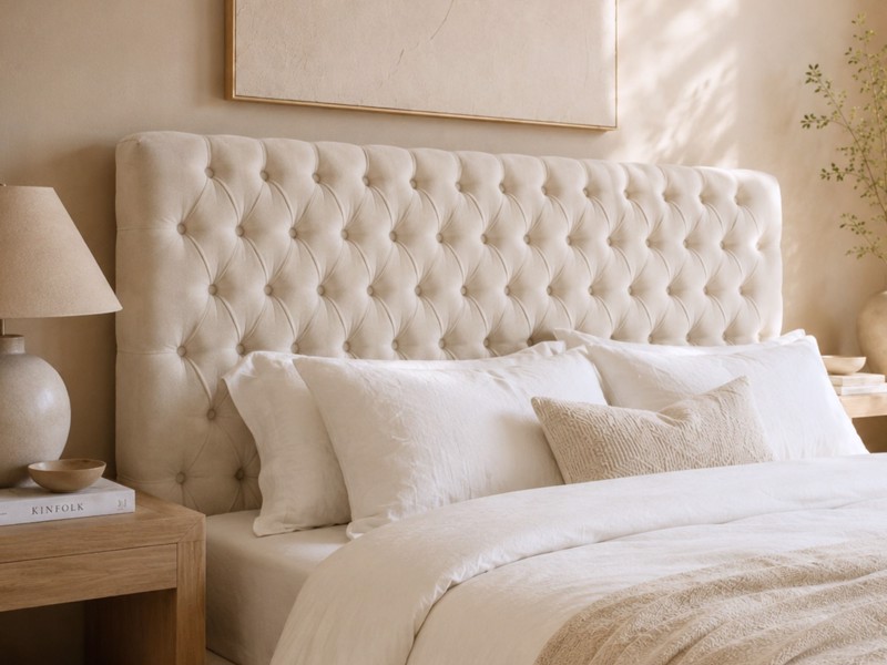 Land Of Beds Sofia Fabric Bed Frame4