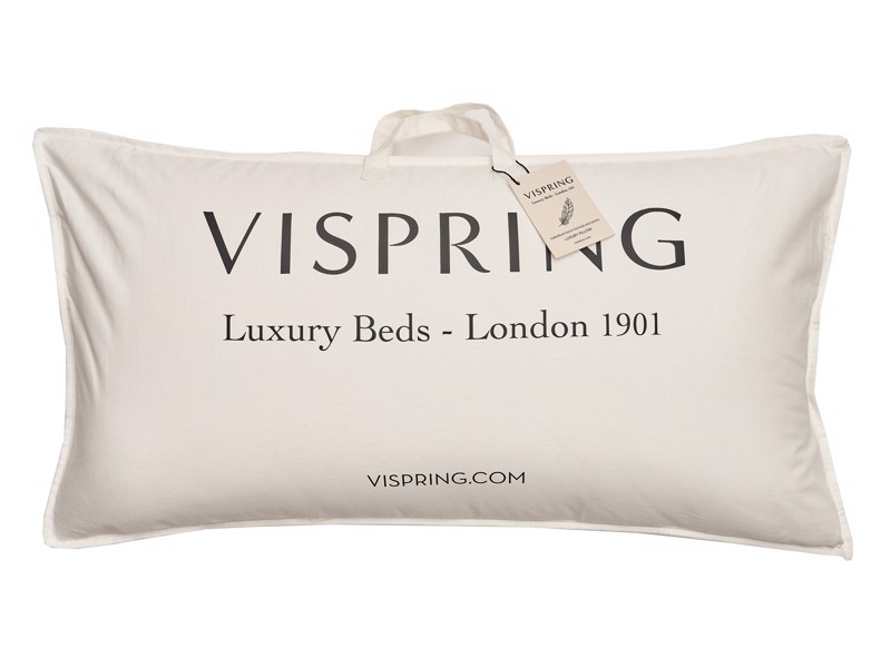 Vispring European Duck Feather and Down King Size Large Pillow4