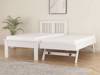 Land Of Beds Cooper White Wooden Guest Bed3