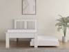 Land Of Beds Cooper White Wooden Guest Bed2