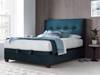 Land Of Beds Jefferson Blue Fabric Ottoman Bed1