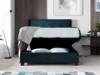 Land Of Beds Jefferson Blue Fabric Ottoman Bed6