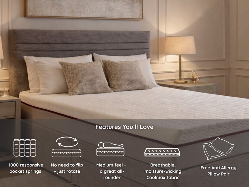 Viva Hybrid Comfort Mattress3