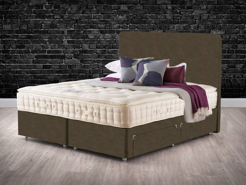 Hypnos Special Buy Saunderton Inc Headboard and Divan Bed2