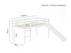 Land Of Beds Percy White Wooden Childrens Bed8