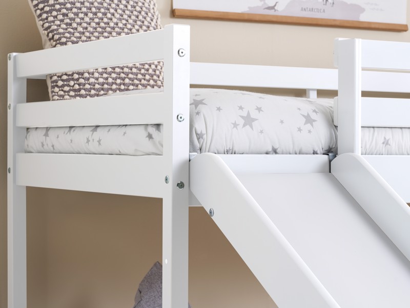 Land Of Beds Percy White Wooden Kids Bed2