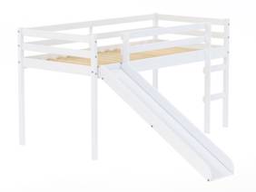 Land Of Beds Percy White Wooden Kids Bed3