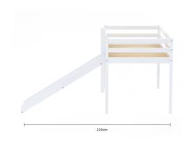 Land Of Beds Percy White Wooden Kids Bed10
