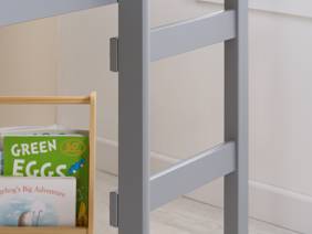Land Of Beds Percy Grey Wooden Kids Bed5