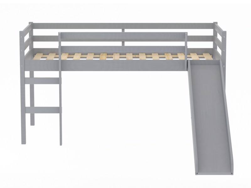 Land Of Beds Percy Grey Wooden Kids Bed7