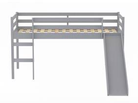 Land Of Beds Percy Grey Wooden Kids Bed7