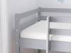 Land Of Beds Percy Grey Wooden Single Childrens Bed2